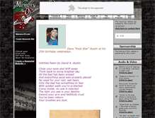 Tablet Screenshot of daveaustin.memory-of.com