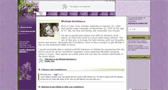 Desktop Screenshot of michael-hutchence-in-loving.memory-of.com