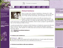 Tablet Screenshot of michael-hutchence-in-loving.memory-of.com