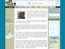 Tablet Screenshot of matthew-lindenmayer.memory-of.com
