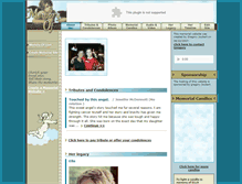 Tablet Screenshot of ellaprickett.memory-of.com