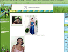 Tablet Screenshot of jessica-mccawley.memory-of.com