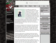 Tablet Screenshot of michael-bosma.memory-of.com