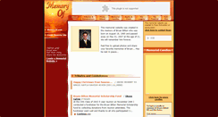 Desktop Screenshot of bryanbilton.memory-of.com