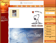 Tablet Screenshot of meghan-downey.memory-of.com