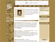 Tablet Screenshot of dalton-eby.memory-of.com