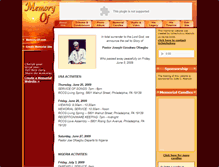 Tablet Screenshot of joeofoegbu.memory-of.com