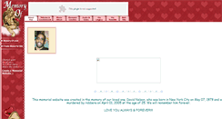 Desktop Screenshot of david-nelson.memory-of.com