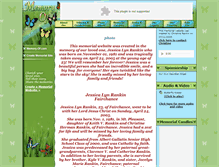 Tablet Screenshot of jessica-rankin.memory-of.com