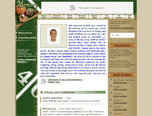 Tablet Screenshot of jared-hawkins.memory-of.com
