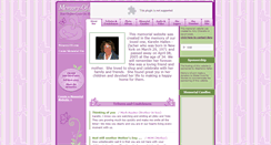 Desktop Screenshot of karelin-hallen-zacher.memory-of.com