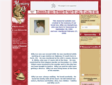Tablet Screenshot of humphreys.memory-of.com