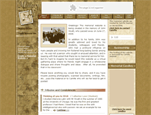 Tablet Screenshot of john-wyatt-06-27-08.memory-of.com