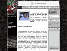 Tablet Screenshot of mitchell-wiseman.memory-of.com