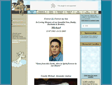 Tablet Screenshot of michael-davies-sigle.memory-of.com