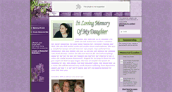 Desktop Screenshot of christinaannvalle.memory-of.com