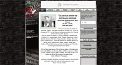 Desktop Screenshot of john-fernandes.memory-of.com