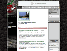 Tablet Screenshot of jerry-santos-jr.memory-of.com