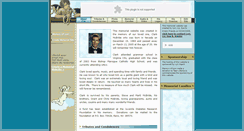 Desktop Screenshot of clark-mcbride.memory-of.com