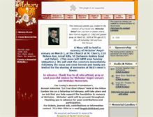 Tablet Screenshot of nicholasalessi.memory-of.com