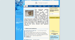 Desktop Screenshot of anya-georgesvahn.memory-of.com