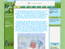 Tablet Screenshot of peyton-cread-blythe.memory-of.com