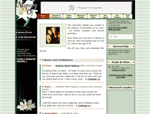 Tablet Screenshot of mark-miceli.memory-of.com