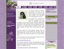 Tablet Screenshot of dina.memory-of.com