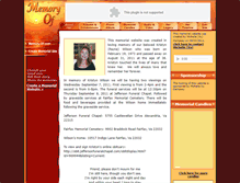 Tablet Screenshot of kristyn-payne-wilson.memory-of.com