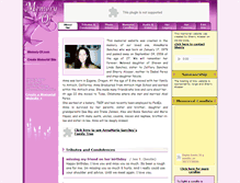 Tablet Screenshot of annamarie-sanchez.memory-of.com
