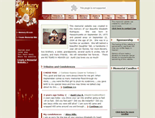 Tablet Screenshot of elizabeth-rodriguez.memory-of.com