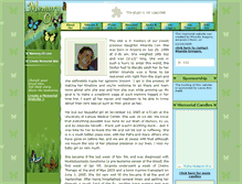 Tablet Screenshot of amandacox.memory-of.com