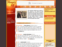 Tablet Screenshot of kyle-flerchinger.memory-of.com