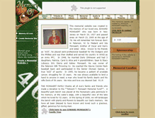 Tablet Screenshot of edward-monsaert.memory-of.com