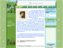 Tablet Screenshot of michelle-galluccio.memory-of.com