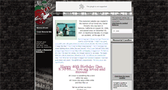 Desktop Screenshot of daniel-finnerty.memory-of.com