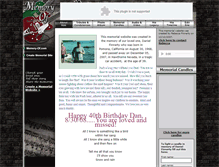Tablet Screenshot of daniel-finnerty.memory-of.com