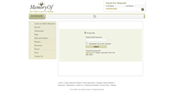 Desktop Screenshot of jessica-otterstedt.memory-of.com