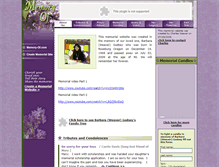 Tablet Screenshot of barbara-weaver-godsey.memory-of.com