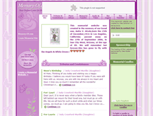 Tablet Screenshot of anita-alcala.memory-of.com
