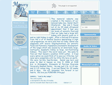 Tablet Screenshot of danielstacherski.memory-of.com
