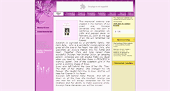 Desktop Screenshot of joscelyn-cervantes.memory-of.com