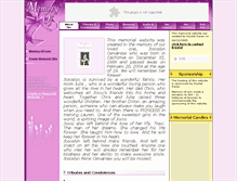 Tablet Screenshot of joscelyn-cervantes.memory-of.com