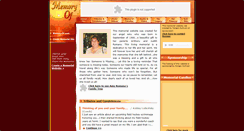 Desktop Screenshot of amyromano.memory-of.com