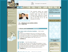 Tablet Screenshot of jonathan-varble.memory-of.com