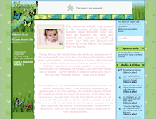 Tablet Screenshot of hannah-kirchner.memory-of.com