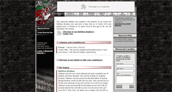 Desktop Screenshot of matthew-brudner.memory-of.com