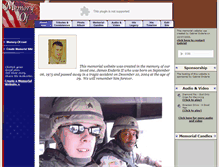 Tablet Screenshot of jamesenderleii.memory-of.com