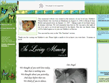 Tablet Screenshot of matthew-beeler.memory-of.com