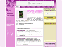 Tablet Screenshot of karen-aguirre.memory-of.com